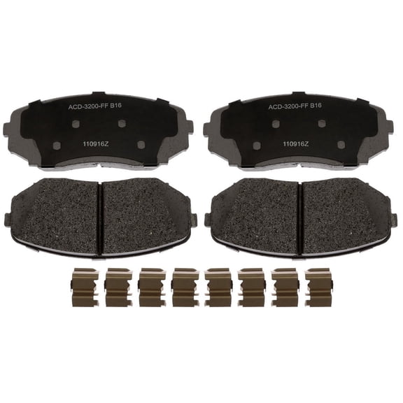 Disc Brake Pad Set Fits select: 2021-2023 MAZDA CX-5, 2010-2011 FORD EDGE