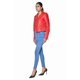 thumbnail image 2 of Chaqueta Leather de Punto de Cruz de Piel de Cordero Auténtica, 2 of 7