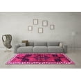 thumbnail image 3 of Ahgly Company Indoor Round Persian Pink Traditional Area Rugs, 3' Round, 3 of 4