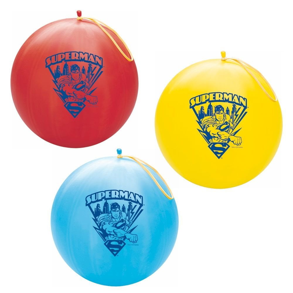 Party Supplies Pioneer Punch Balls Balloons 1 ct/Each DC Comics