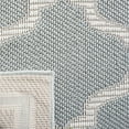 thumbnail image 6 of SAFAVIEH Martha Stewart Ashen Indoor Geometric Indoor/Outdoor Area Rug, Aqua/Cream, 5'3" x 7'7", 6 of 7