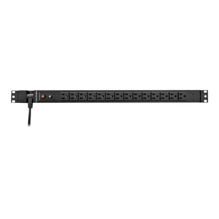 - V7 PDU14B15A0U 0U 120V 15A 14-Outlet Vertical Rack-Mount PDU