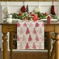 thumbnail image 7 of Honmine Snowflake Christmas Table Runner, Winter Themed Holiday Dining Table Decor, 13x72 Inch Kitchen Table Cover for Indoor Outdoor Party, Home Setting, 7 of 7