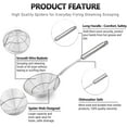 thumbnail image 3 of Hot Pot Fat Skimmer Spoon - Stainless Steel Fine Mesh Strainer for Skimming Grease and Foam, 3 of 10
