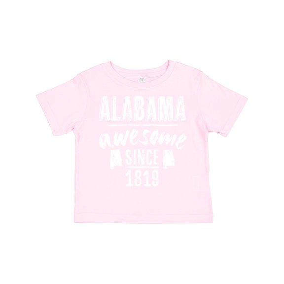 Inktastic Alabama Awesome Since 1819 Boys or Girls Toddler T-Shirt