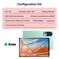 thumbnail image 4 of Tablets for Adults, Hwkond New 10.1-inch Android Tablet PC HD Ultra-thin Screen 5G Dual Frequency WiFi Bluetooth Tablet Computer Support 256G Memory Card And Dual SIM Communication,Green, 4 of 7