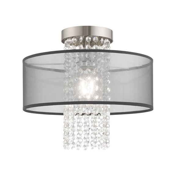 Livex Lighting - Bella Vista - 1 Light Flush Mount in Contemporary Style - 13