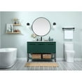 thumbnail image 6 of 48 inch single bathroom vanity in green, 6 of 8