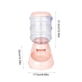 thumbnail image 2 of Large Automatic Pet Feeder Food Dispenser for Cats Dogs, 2 of 6