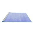thumbnail image 2 of Ahgly Company Machine Washable Indoor Rectangle Persian Blue Traditional Area Rugs, 3' x 5', 2 of 4