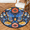 Multicolour 2, variant on CURLYOOT Round Rug 3ft Butterfly Area Rug, Washable Circle Mat Non Slip Floor Carpet Mat, Watercolor Butterfly Soft Indoor Rugs for Entryway Living Room Dining Room Bedroom