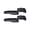 Black With Adapter, variant on For Ducati Multistrada 1260 / S 2018 2019 2020 Multistrada 1260 Pikes Peak/S D-AIR/S Grand Tour Motorcycle Footrest Rotatable Rider Adjustable Foot Pegs Rests Front