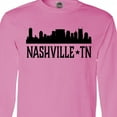 thumbnail image 4 of Inktastic Nashville Tennessee City Skyline Long Sleeve T-Shirt, 4 of 5