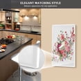 thumbnail image 5 of Light Switch Cover Switch Plate Outlet Cover Plug Cover for Electrical Duplex Outlets Colorful Musical Notes with Flowers, 5 of 6