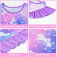 thumbnail image 6 of 2Pcs Girls Nightgowns 3-8 Years Unicorn Sleepwear Night Sleep Dress Pajamas Little Kids Toddler Soft Nightgown, 6 of 6