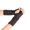 B, variant on Bmisegm Winter Gloves Women Women Knitted Wool Open Finger Half Finger Short Warm Pattern Mittens D