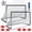 Black soccer set, variant on Vipuse 2 Pack 4x3ft Soccer Goals&Ball Set for Kids/Teenagers, Portable Pop Up Training Kits for Backyard/Outdoors