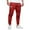 Red, variant on Vedolay Sweatpants with Pockets Men Linen Wide Leg Pants Loose Fit Pants White,2XL
