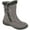 Grey, variant on Women's Journee Collection Takani Mid Calf Boot Grey Faux Suede 7 M