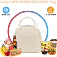thumbnail image 4 of XKHHLH Lunch Box for Women Lunch Bag Reusable Insulated Lunch Bags Large Capacity Lunchbox Cooler for Work Picnic or Travel gifts for women, 4 of 8