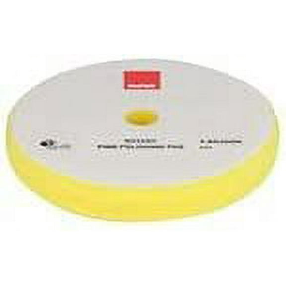 RUPES Fine Polishing Pad - 7in Yellow Rotary Foam Buffer Pad, 1 Pack