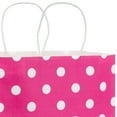 thumbnail image 5 of Hallmark Large Gift Bag (Polka Dots on Hot Pink), 5 of 7