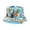 Blue, variant on 3D Printed Tie Dye Bucket Hat Under $10 Unisex Reversible Double Basin Fishing Sun Hat for Men Women Outdoor Beach Visor