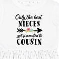 thumbnail image 4 of Inktastic Only the Best Nieces Get Promoted to Cousin Girls Toddler Dress, 4 of 5