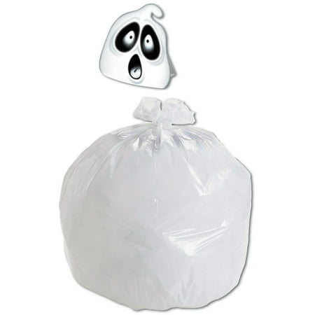 Set Of 12 35 X 27 Leaf Bag Ghost Spooky Spirit Halloween