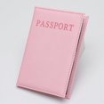 thumbnail image 1 of Funda de cuero para pasaporte, funda para pasaporte, funda para pasaporte, funda para pasaporte de cuero PU, funda para pasaporte, tarjetero, 1 of 3