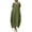 Green, variant on Women Dress A-line O Neck Oversized Solid Color Short Sleeves Soft Plus Size Pockets Breathable Ankle Length Big Swing Casual Daily Summer Maxi Dress
