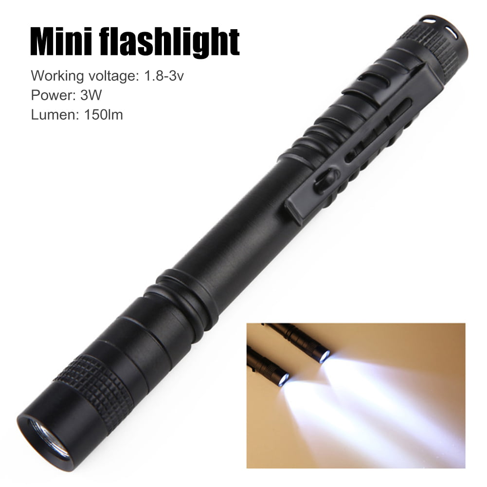 Mini 3W LED waterproof Flashlight Medical Light  Small Torch Lamp Penlight