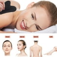 thumbnail image 2 of Scenic Beauty Gua Sha Facial Tool for Spa, Physical Therapy and Anti-Aging, Black, 2 of 7
