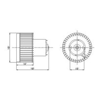 HVAC Blower Motor Fits select: 2003-2007 SATURN ION LEVEL 2