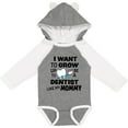 thumbnail image 3 of Inktastic I Want To Grow up To Be a Dentist Like My Mommy Boys or Girls Long Sleeve Baby Bodysuit, 3 of 5