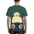 thumbnail image 6 of Snorlax T Shirt For Men Women, Graphic Print Casual Unisex Short Sleeve Summer Funny Top Tees Shirt, 6 of 8