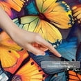 thumbnail image 3 of Seamless Colorful Butterflies Pattern Entryway Rug, 2x3 Area Rug Indoor Door Mat Non-slip Washable Floor Carpet Rug for Bedroom Office Dining Room Bathroom, 3 of 7