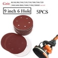 thumbnail image 4 of 9inch Sandpaper 225mm 6 hole Sanding Paper 40-2000grit Electric Wall Polisher, 4 of 6