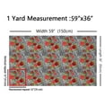thumbnail image 3 of Castle Fairy Floral Rose Fabric by the Yard 3 Yard,Zebra Leopard Print Fabric for Sewing,Exotic Style Room Decor Fabric by the Yard,Luxury Teens Bedroom Decor, 3 of 6