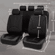 thumbnail image 3 of Juego De Fundas Para 5 Asientos De Automóvil 9 Pcs Negro Malubero Juego de fundas cubre asientos, 3 of 4