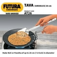 thumbnail image 4 of Hawkins Futura Hard Anodized Concave Tava Griddle with Steel Handle, 4 of 6