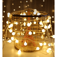 thumbnail image 3 of LED Star Fairy Lights - Battery Operated with Waterproof for Indoor & Outdoor, Patio, Bedroom, Wedding Party Decor, Warm White, 3 of 15