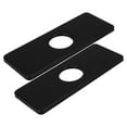 thumbnail image 4 of WEUVEB 2-Pack Black Kitchen Faucet Hole Covers, Sleek Sink Escutcheons Plates for Sink Hole, 4 of 9