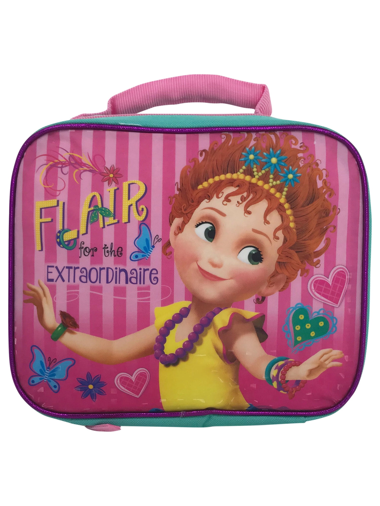 Fancy Nancy Girls Soft Insulated School Lunch Box (One size, Pink)