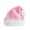 Light Pink, variant on harmtty Plush Xmas Hat Soft Comfortable Vibrant Color Christmas Hat Festival Decor