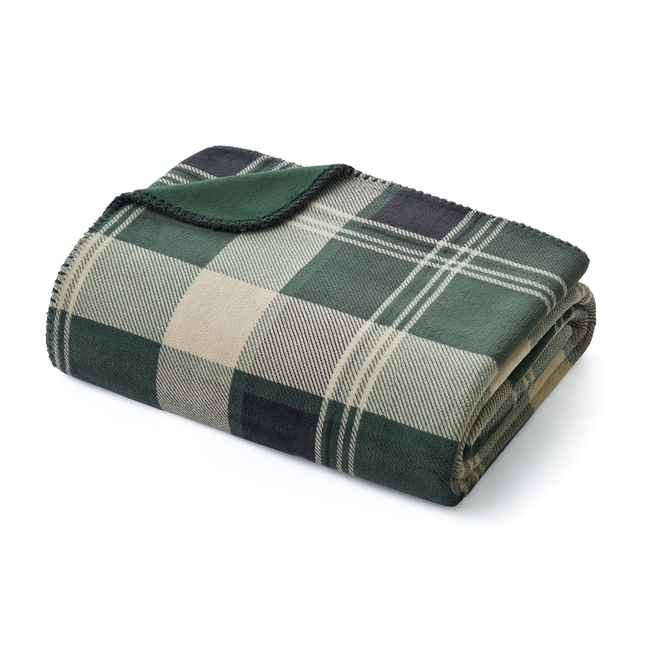 Pawz Plush Oversized Throw Blanket for Couch or Bed, Soft Flannel