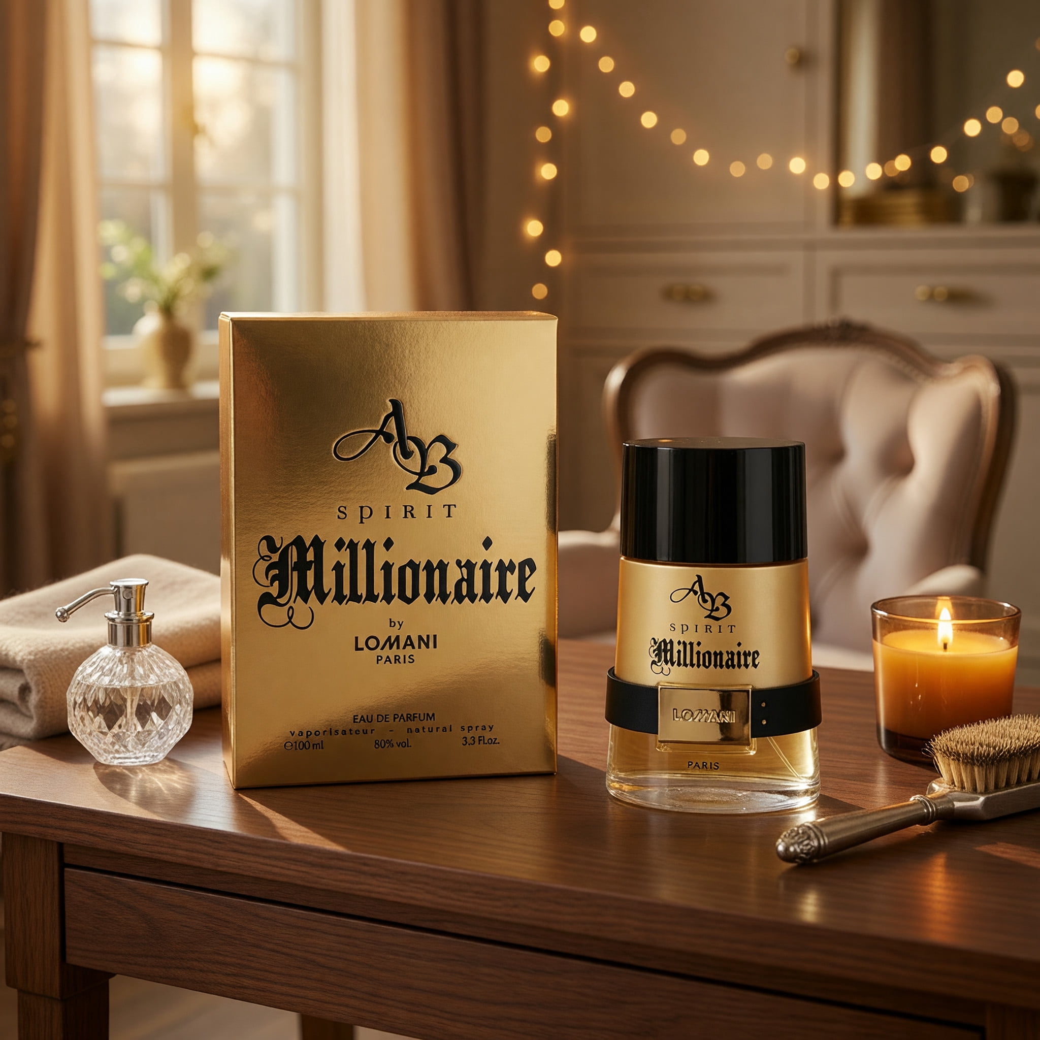 Lomani AB Spirit Millionaire Men's Woody Cologne - 3.3 oz EDP