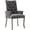 Neutral Grey, variant on Tufted Dining Chairs with High Back,Neutral Fabric Upholstered Kitchen Chair Rustic Solid Wood Legs,Farmhouse Side Chair with Arms Nailhead Trim for Dining Room (Neutral Blue, 1PC)
