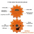 thumbnail image 2 of Luces LED de emergencia con destellos de carretera Ecoangel, recargables por USB, 2 of 7