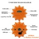 thumbnail image 3 of Luces LED de emergencia con destellos de carretera Ecoangel, recargables por USB, 3 of 6